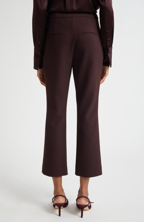 Veronica Beard Arte Crop Pants In Brown