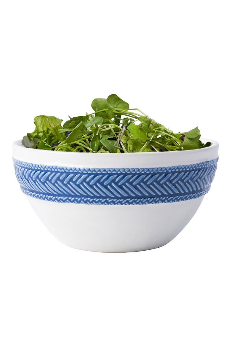 Le Panier Cereal Bowl, Alternate, color, WHITEWASH/ DELFT BLUE