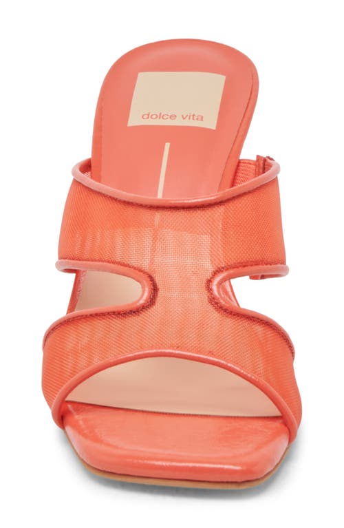 Dolce Vita Gitel Slide Sandal In Orange