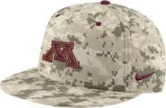 Nike Men's Nike Camo Minnesota Golden Gophers Aero True Baseball Performance Fitted Hat