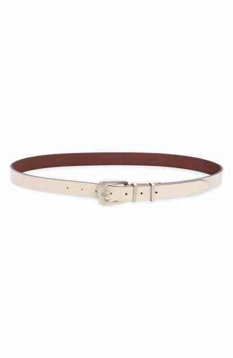Double Keeper Leather Belt