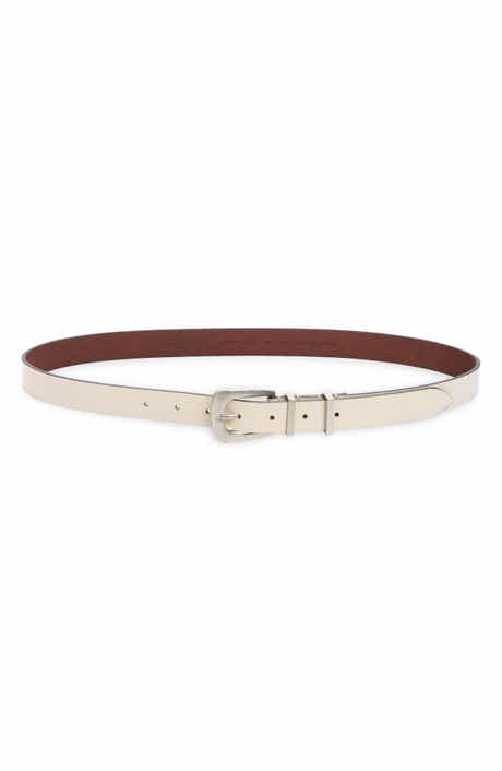 Double Keeper Leather Belt