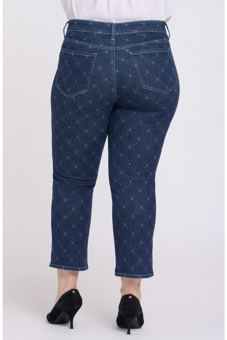 Marilyn Ankle Jeans, Alternate, color, GEO FLOWER PRINT
