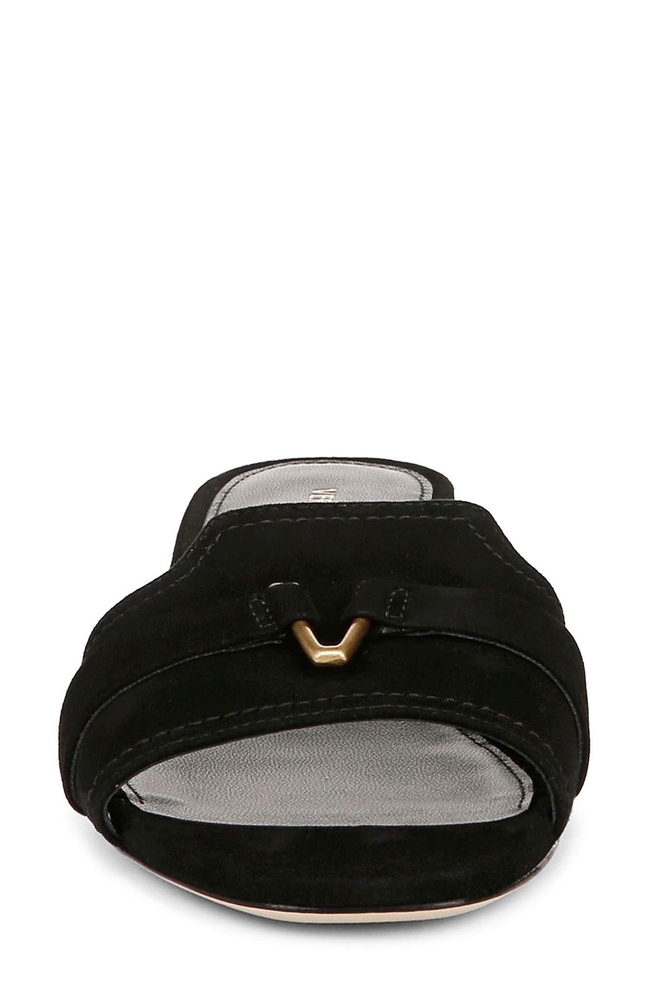 Veronica Beard Annette Slide Sandal, Alternate, color, Black
