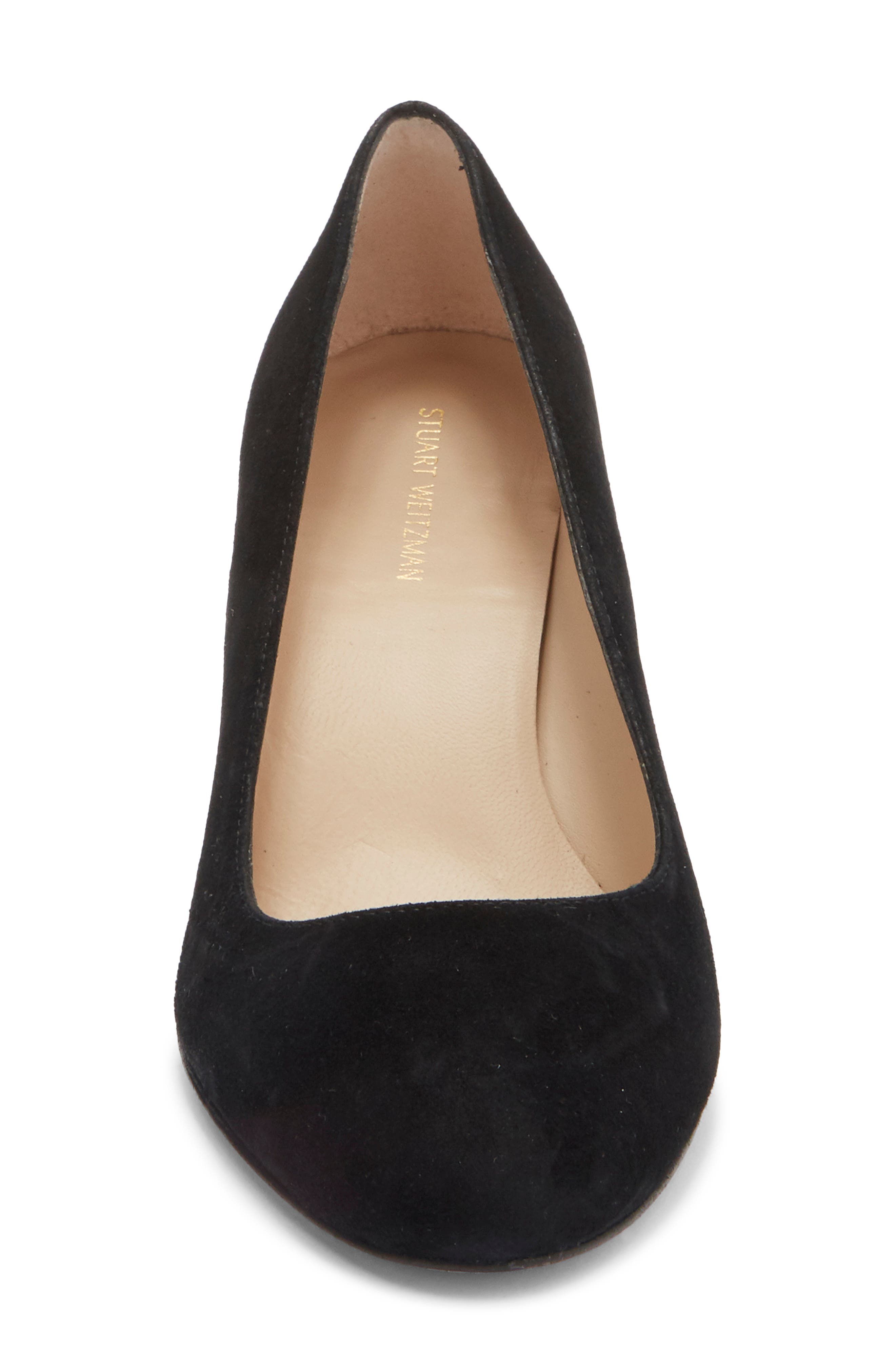 Stuart Weitzman Vida 75 Pump, Alternate, color, Black