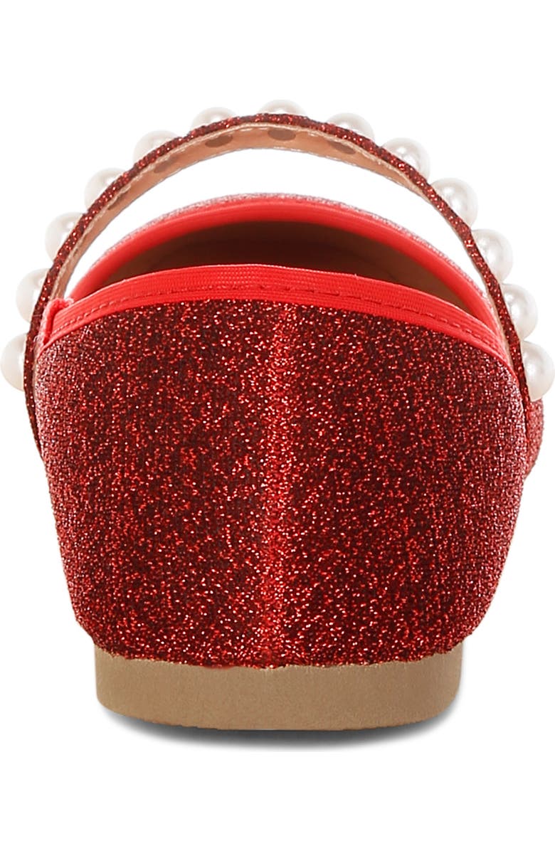 LONDON RAG Corphee Mary Jane Flat, Alternate, color, Red