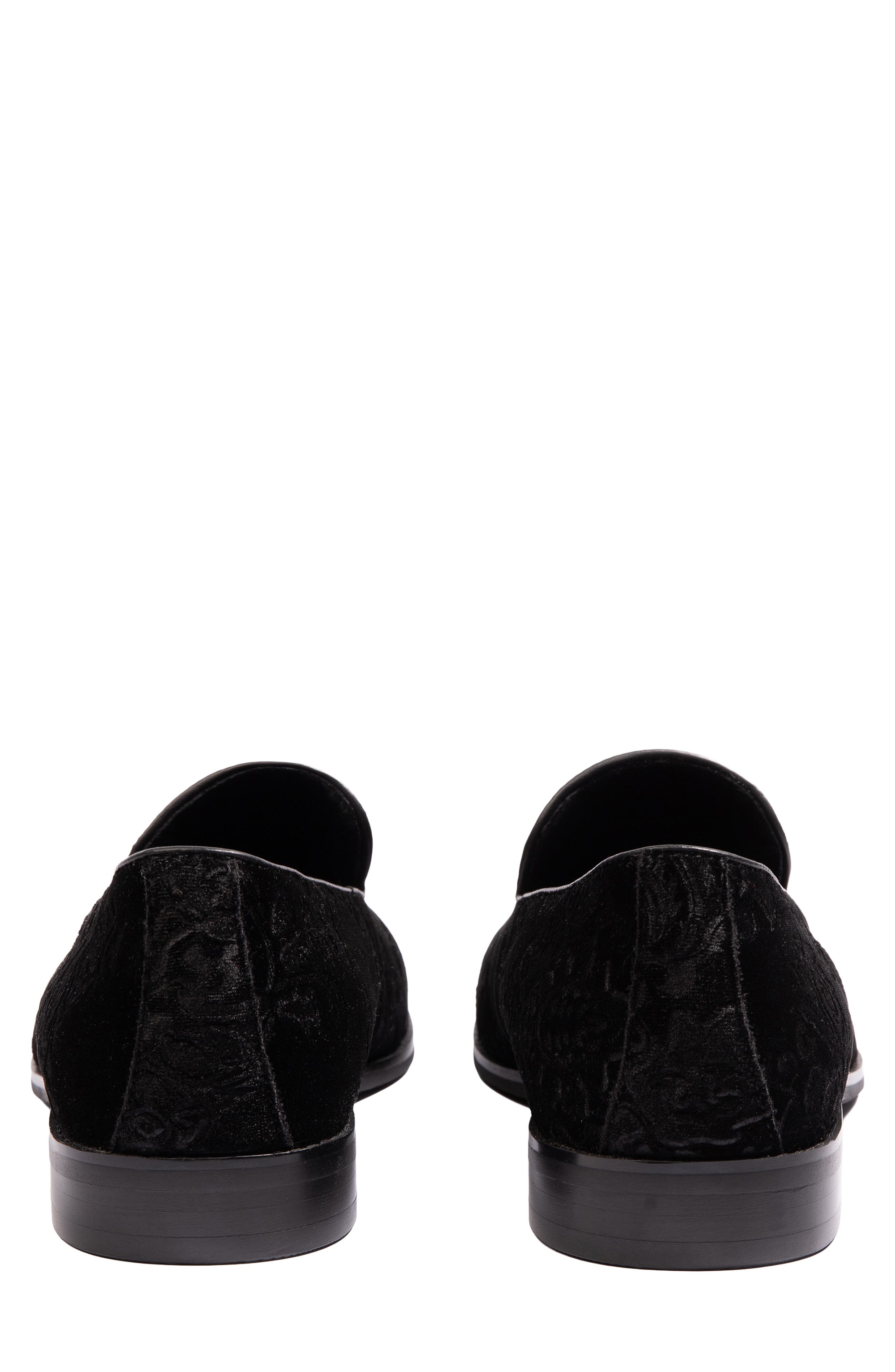 Bristol Velvet Loafer, Alternate, color, BLACK