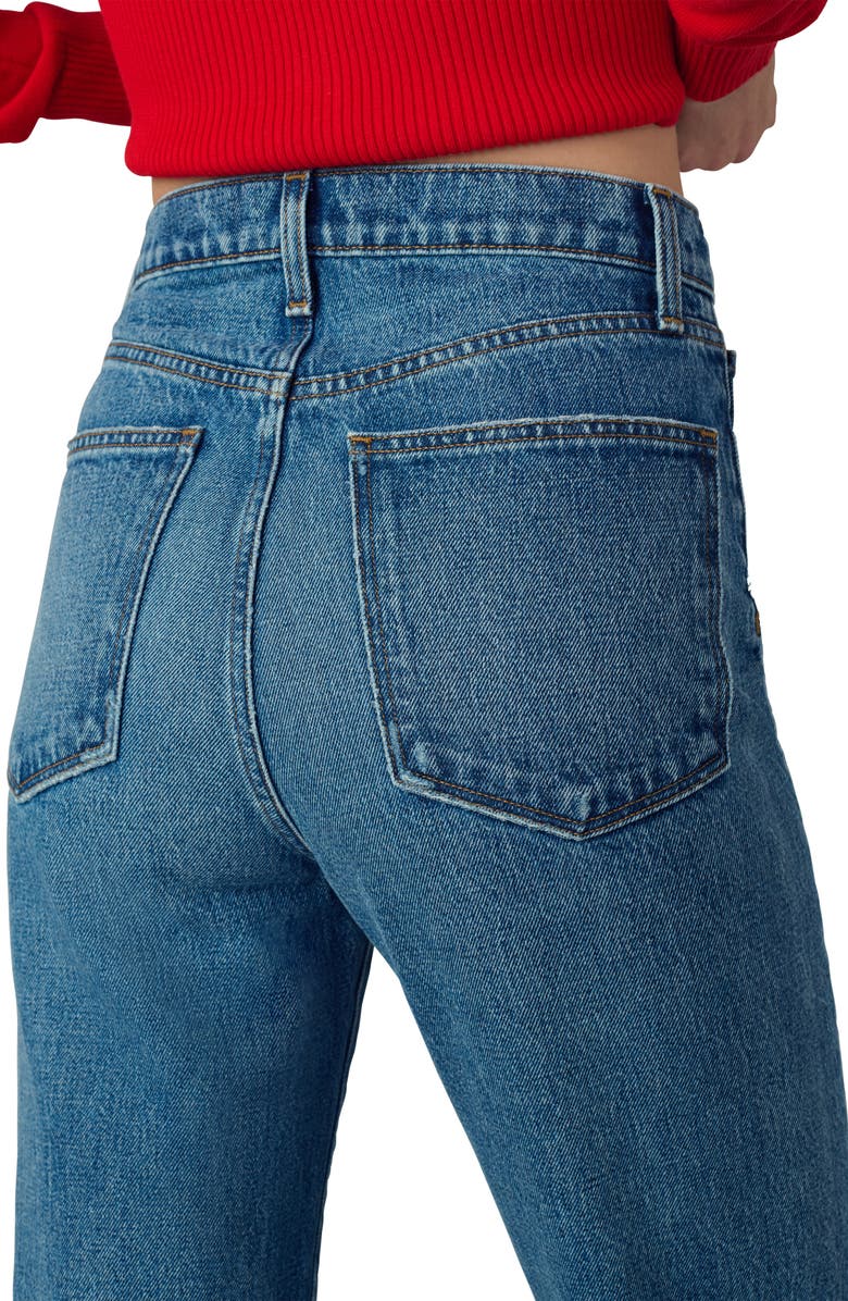 Joe's Jeans The Margot High Waist Ankle Slim Straight Leg Jeans, Alternate, color, Impact