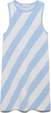 MANGO Sleeveless Knit Shift Dress