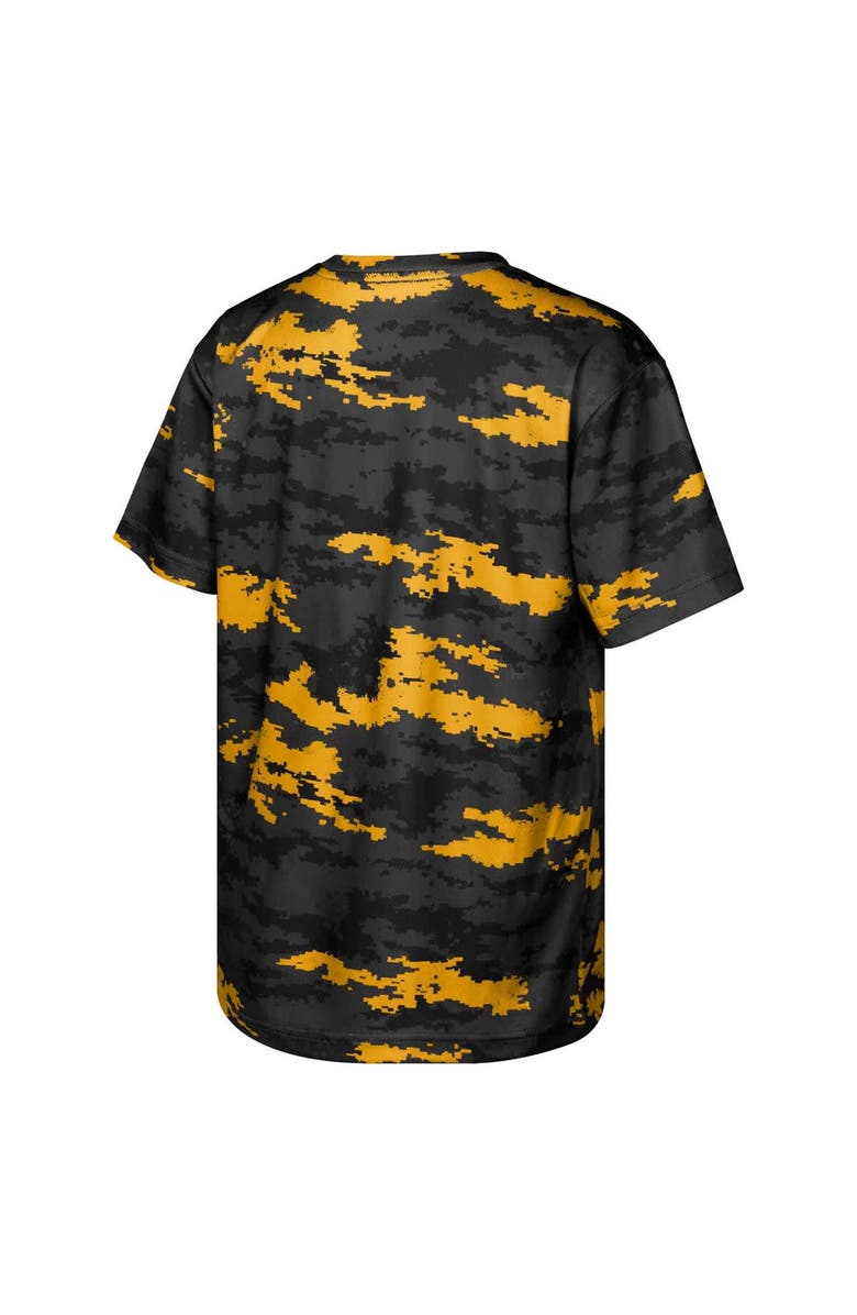 Outerstuff Youth Black Iowa Hawkeyes Scrimmage Sublimated T-Shirt, Alternate, color, Black