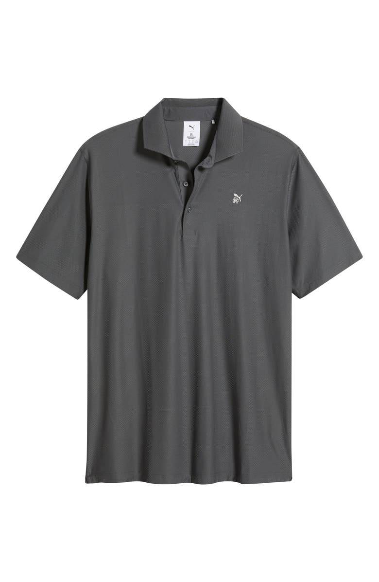 PUMA GOLF x Reigning Champ MATTR Jacquard Polo, Alternate, color, Dusky Gray