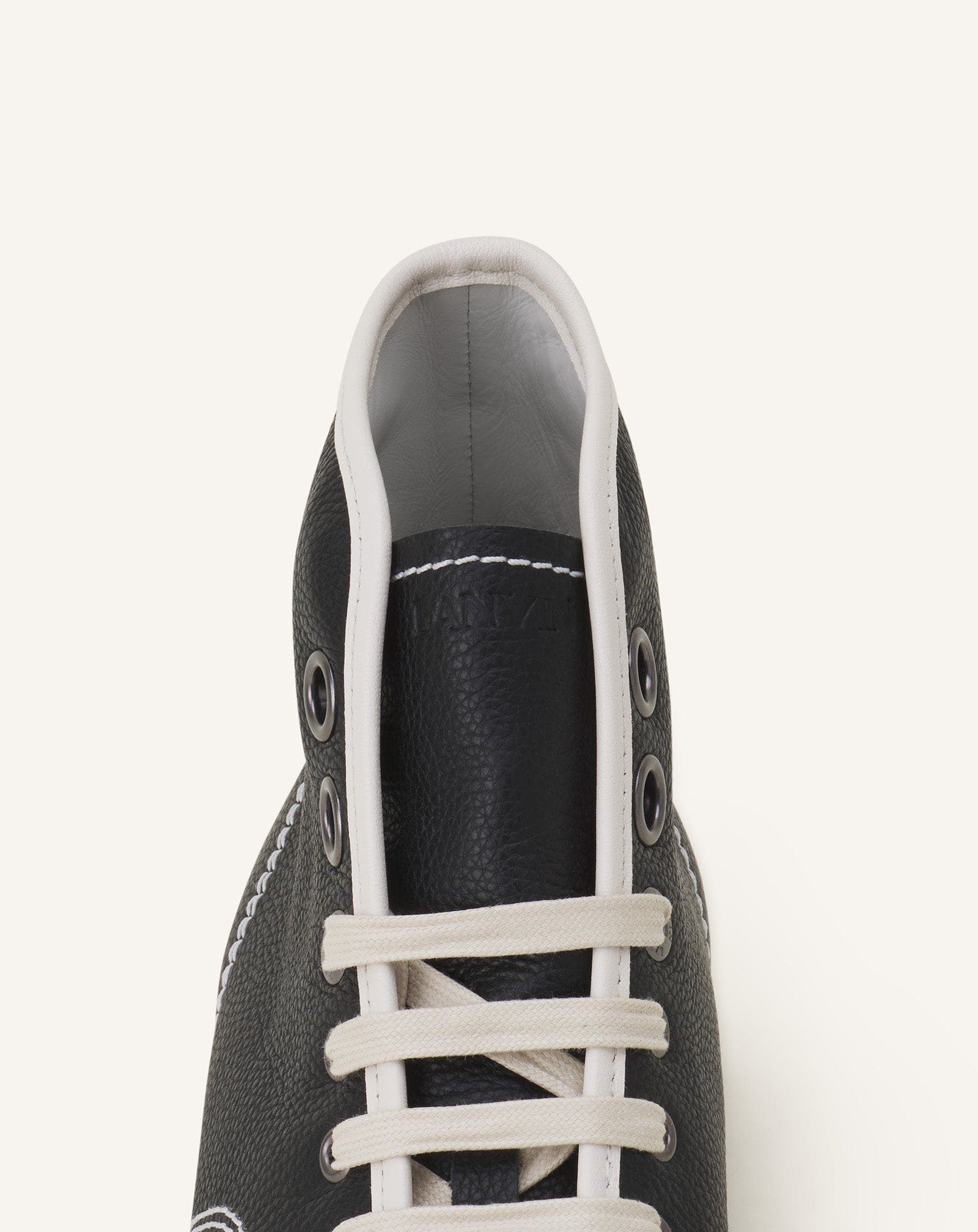 Lanvin DBB1 HIGH-TOP LEATHER SNEAKERS, Alternate, color, 