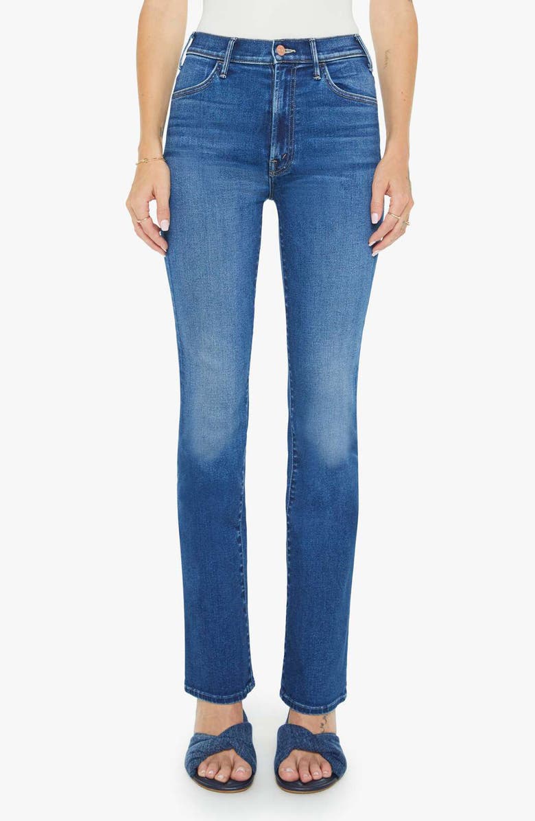 MOTHER The Hustler Sneak Bootcut Jeans, Main, color, 