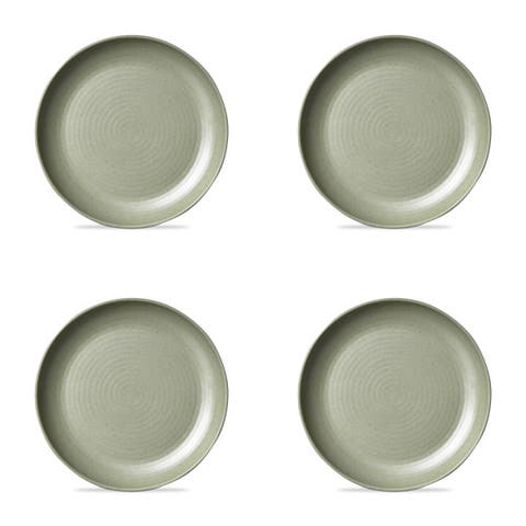 Green Brooklyn Melamine Salad Plate Set of 4 Dishwasher Safe