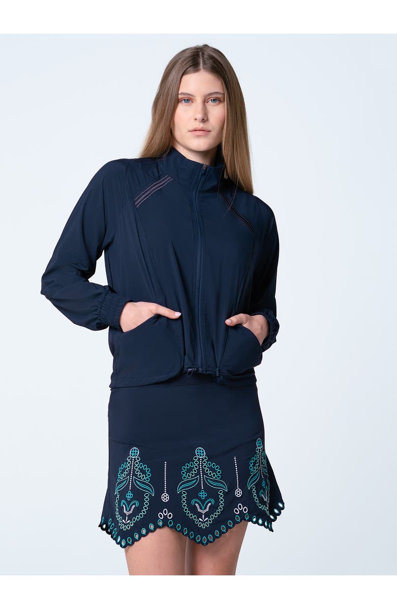 Lucky in Love Win It Jacket, Main, color, Navy