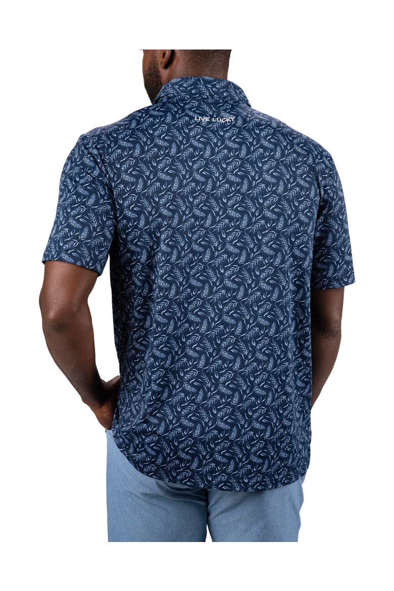 Lucky Feather Polo, Alternate, color, Navy