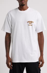 Carhartt Work In Progress Coffee Break Organic Cotton Graphic T-Shirt