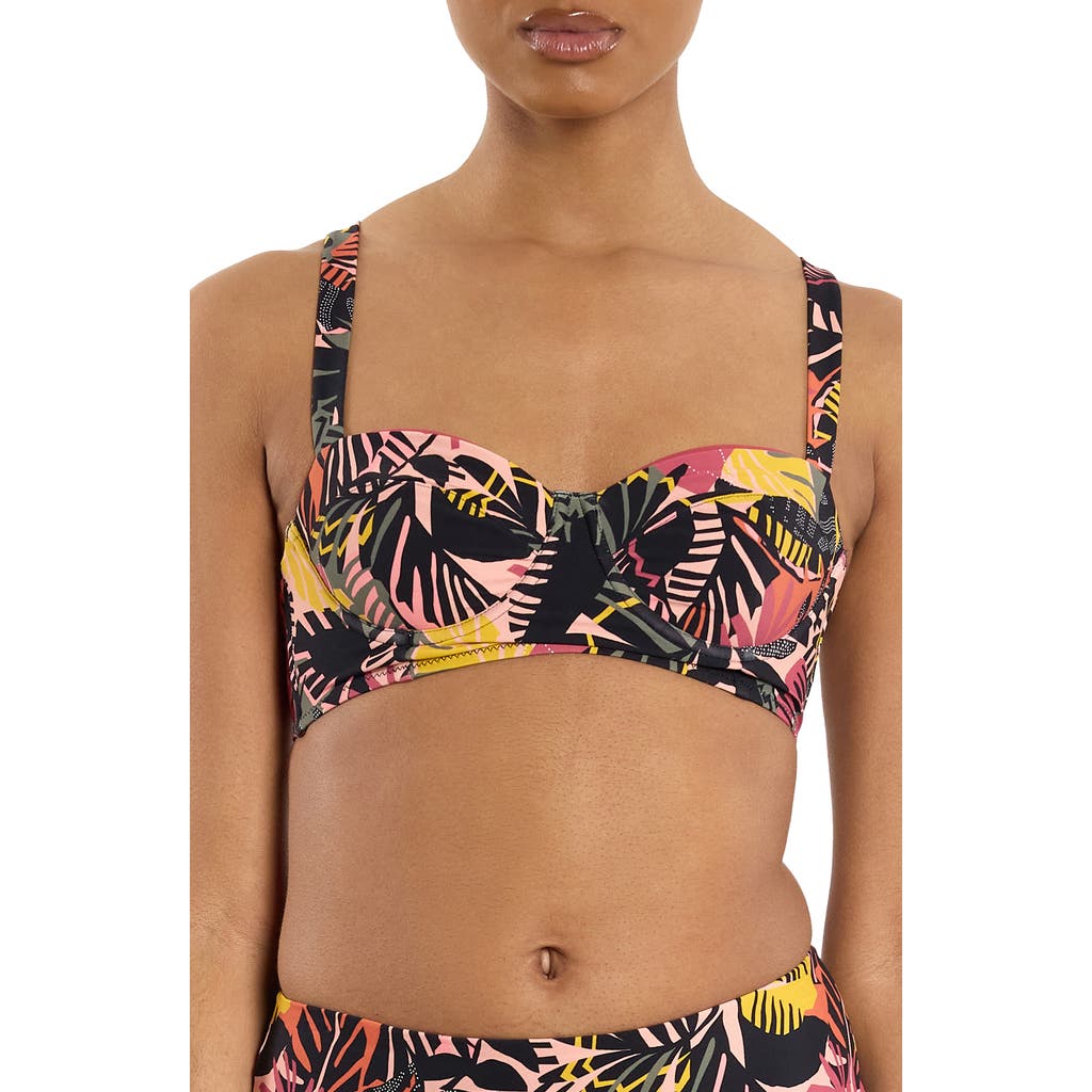 Hanky Panky Balconette Bikini Swimsuit Top In Green