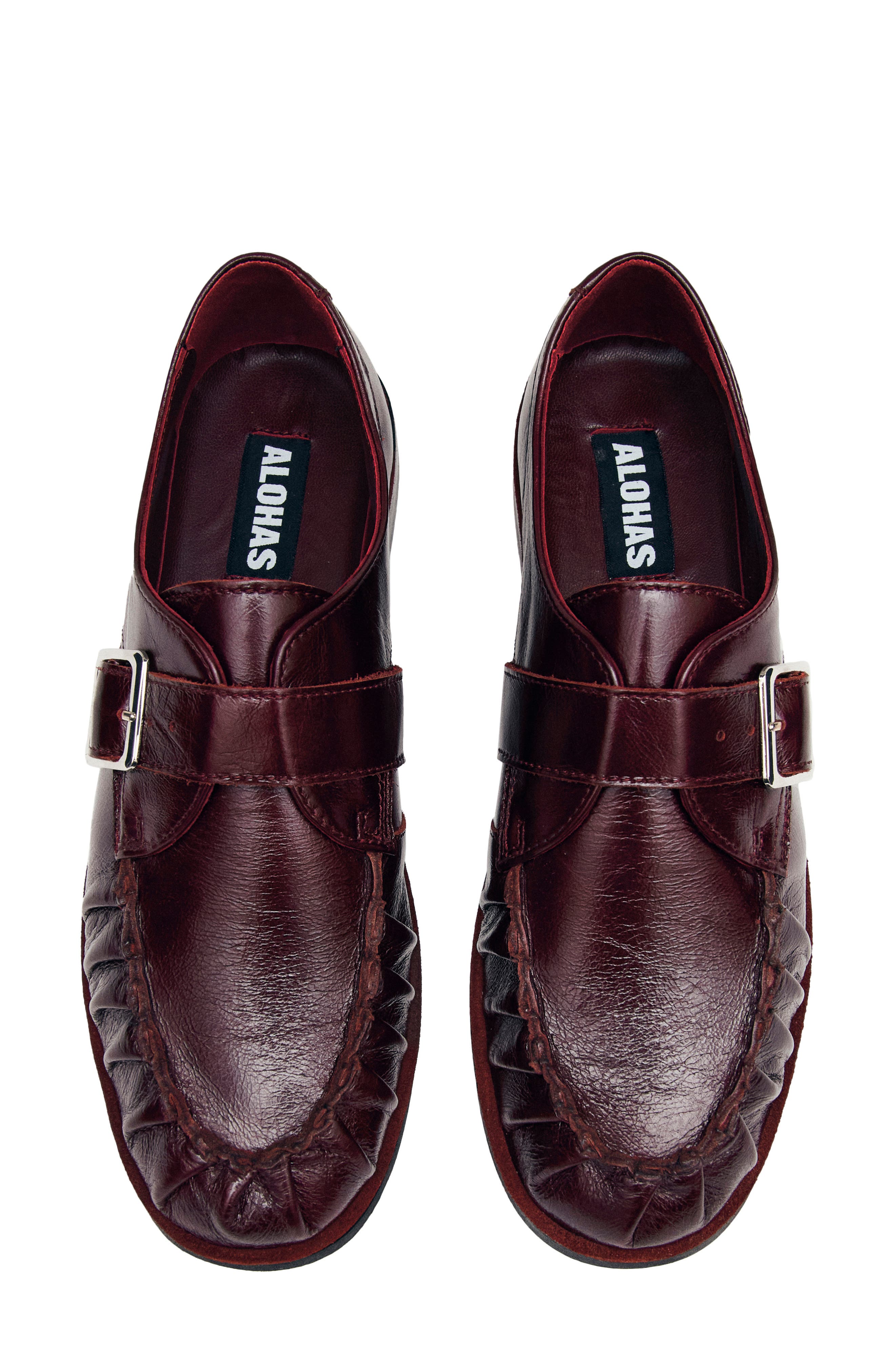 ALOHAS Brandy Loafer, Alternate, color, Burgundy
