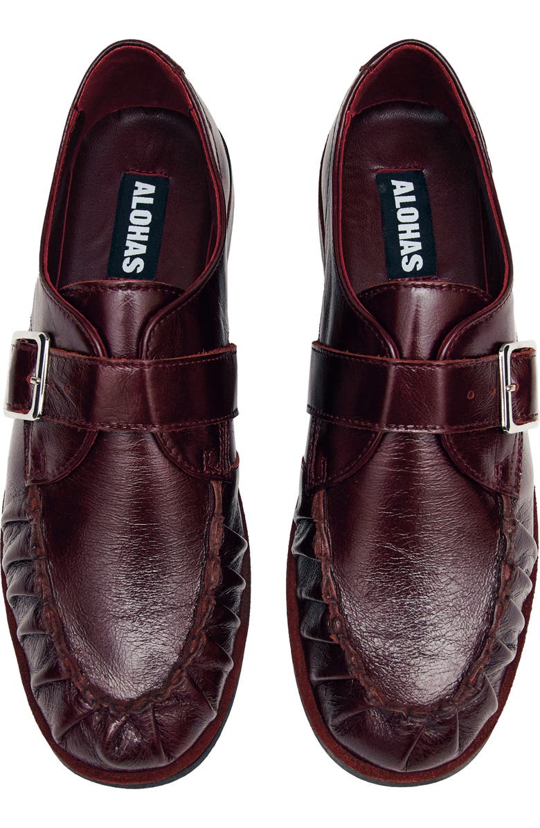 ALOHAS Brandy Loafer, Alternate, color, Burgundy