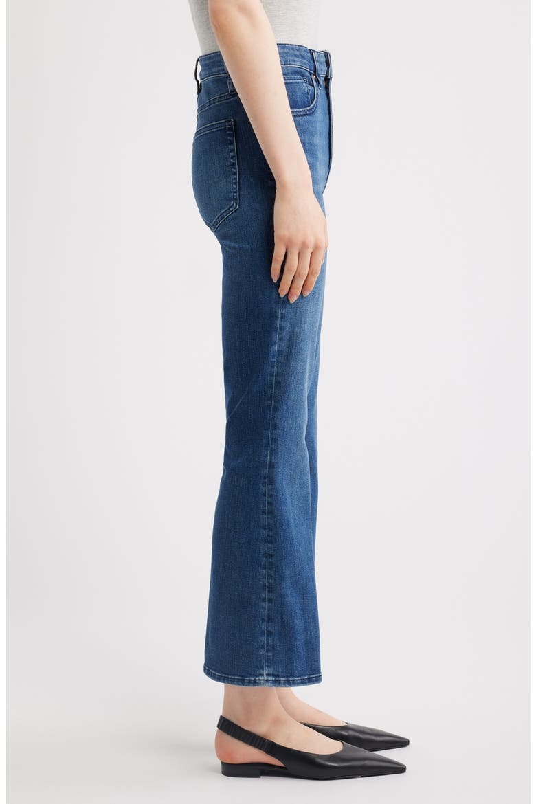 The Reboot High Waist Crop Flare Jeans, Alternate, color, SONNET