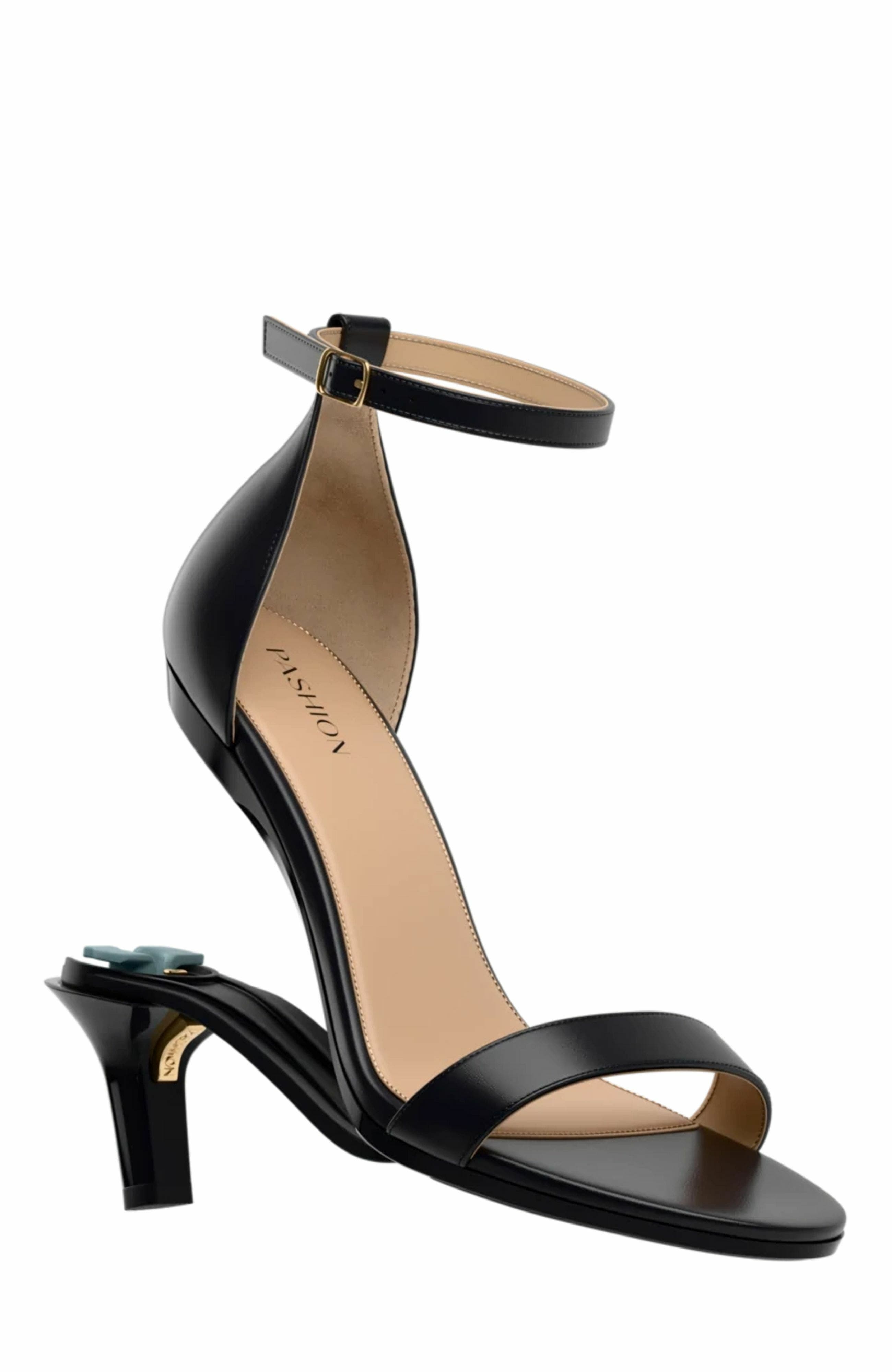 Pashion Footwear The Pashionista 3" Stiletto Heel, Alternate, color, Coal Leather