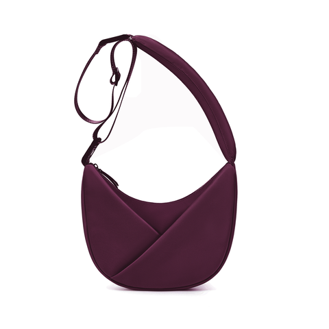 Origami Crescent Handbag Crossbody Bag For Women