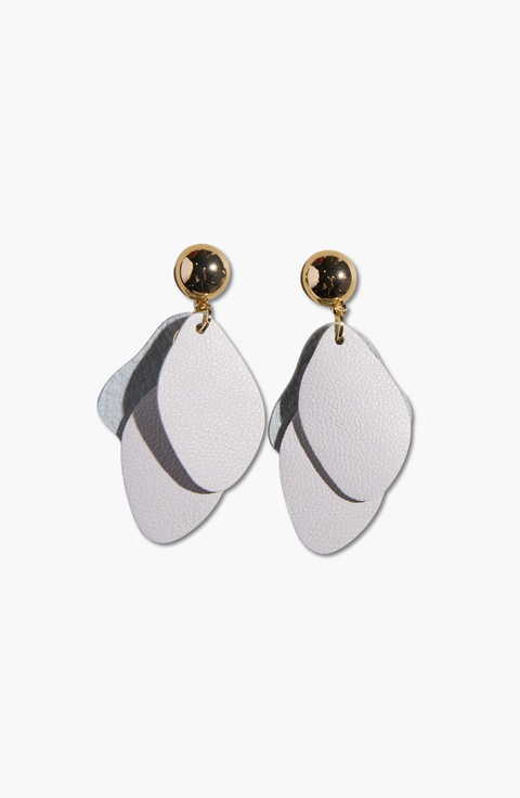 Weston Leather Earrings