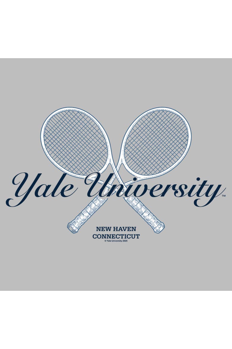 Men's Yale University New Haven University Racket  Graphic T-Shirt, Alternate, color, Sport Grey
