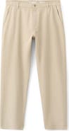 MANGO Relaxed Fit Cotton & Linen Jeans