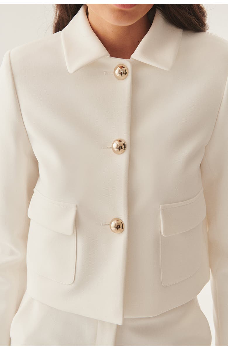 Exquise Tessa Jacket, Alternate, color, Ecru