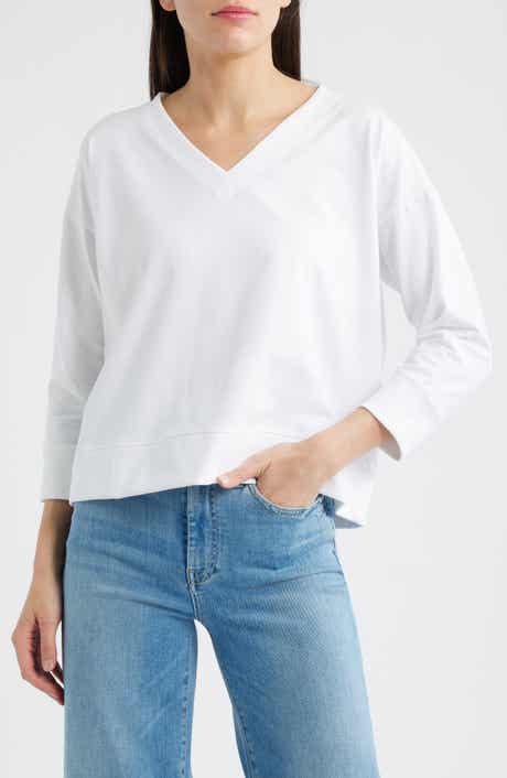 Eileen Fisher V-Neck T-Shirt