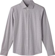 Rhone State of Mind Slim Fit Check Performance Button-Up Shirt