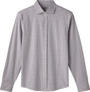 Rhone State of Mind Slim Fit Check Performance Button-Up Shirt