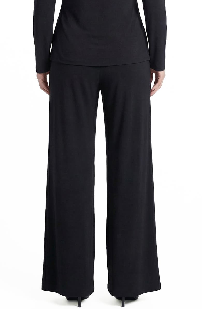 BY DESIGN Cappucino Wide Leg Pants, Alternate, color, Black
