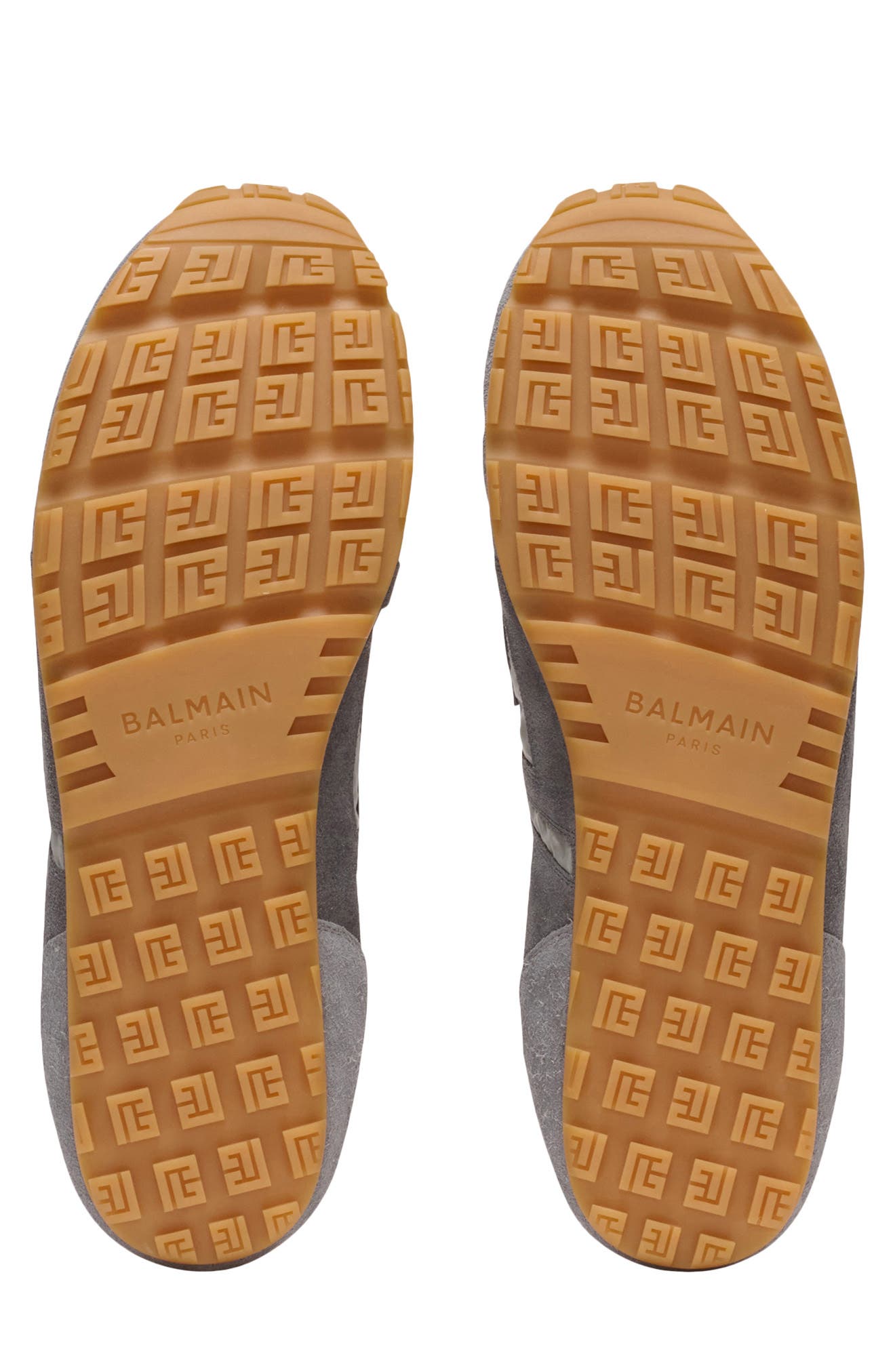 Balmain Racer 45 Low Top Sneaker, Alternate, color, Light Grey