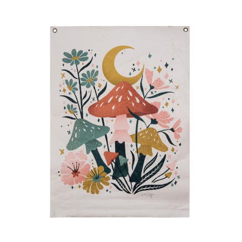 Paper Mushrooms Wall Art Home Decor Spring Inspired Nature Decor for Living Room and Bedroom