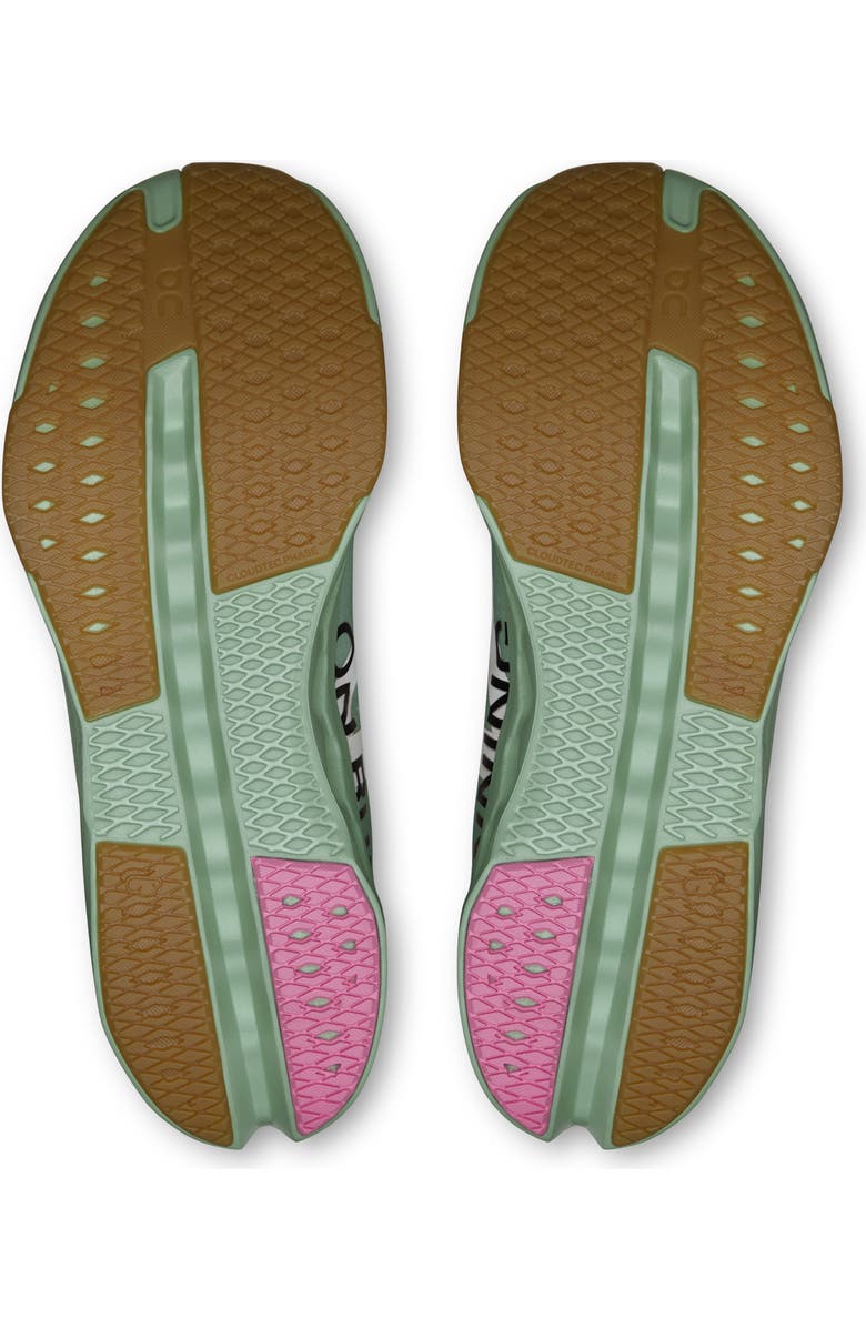 On Cloudsurfer Next Z5 Running Shoe, Alternate, color, Mineral/ Almond