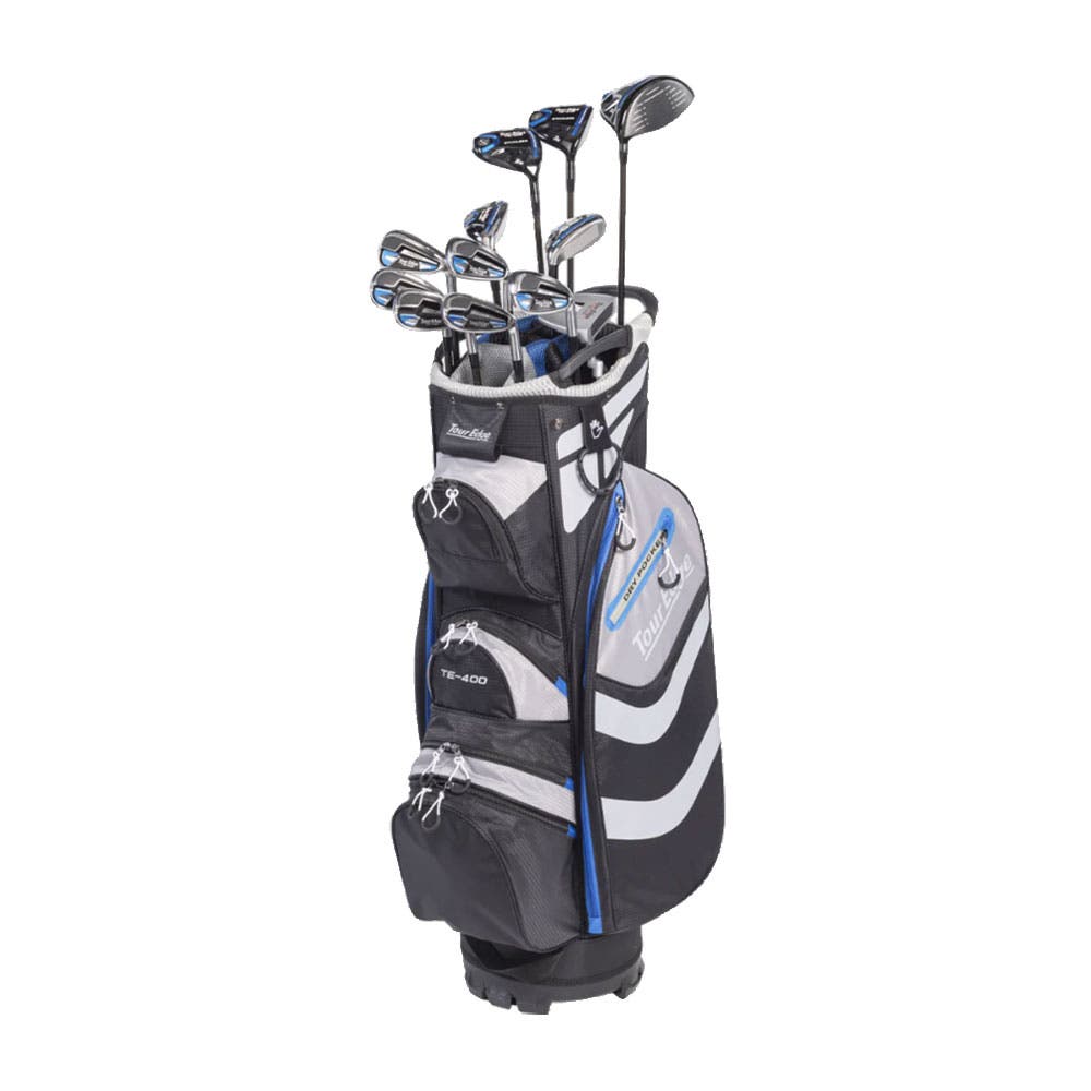 Tour Edge TE-400 Mens Right Hand Complete Golf Set - Steel / +1 / Regular in Black at Nordstrom