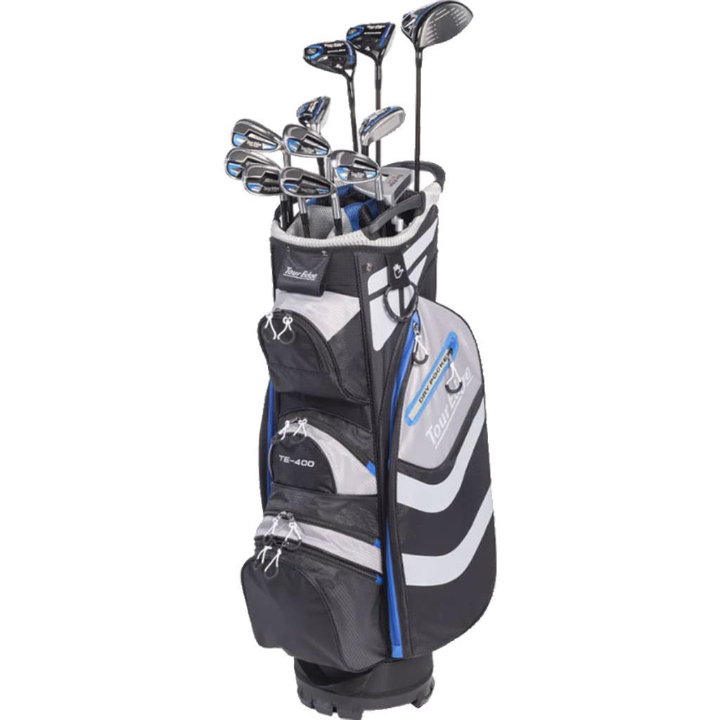 Tour Edge TE-400 Mens Right Hand Complete Golf Set - Steel / +1 / Regular in Black at Nordstrom
