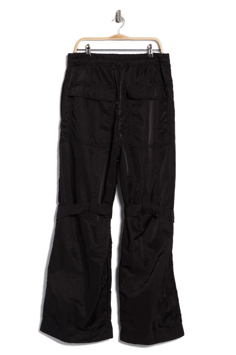 Ultra Baggy Strap Cargo Pants, Alternate, color, BLACK