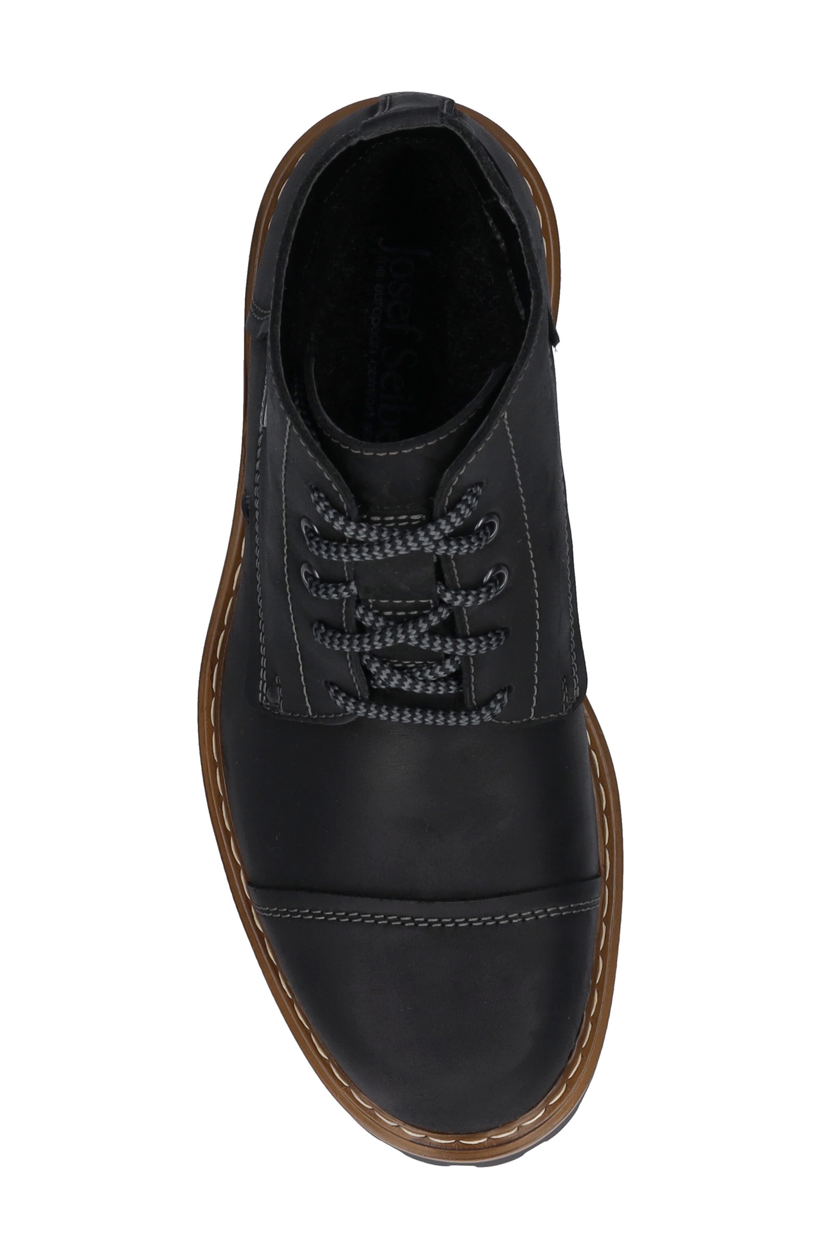 Josef Seibel Chance Waterproof Cap Toe Boot, Alternate, color, 