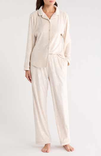 Flora By Flora Nikrooz Addie Velour Long Pajamas