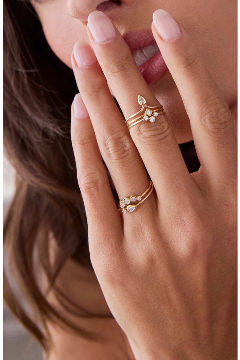 Pear Diamonds 14k Gold Diamond Ring, Alternate, color, 14K YELLOW GOLD