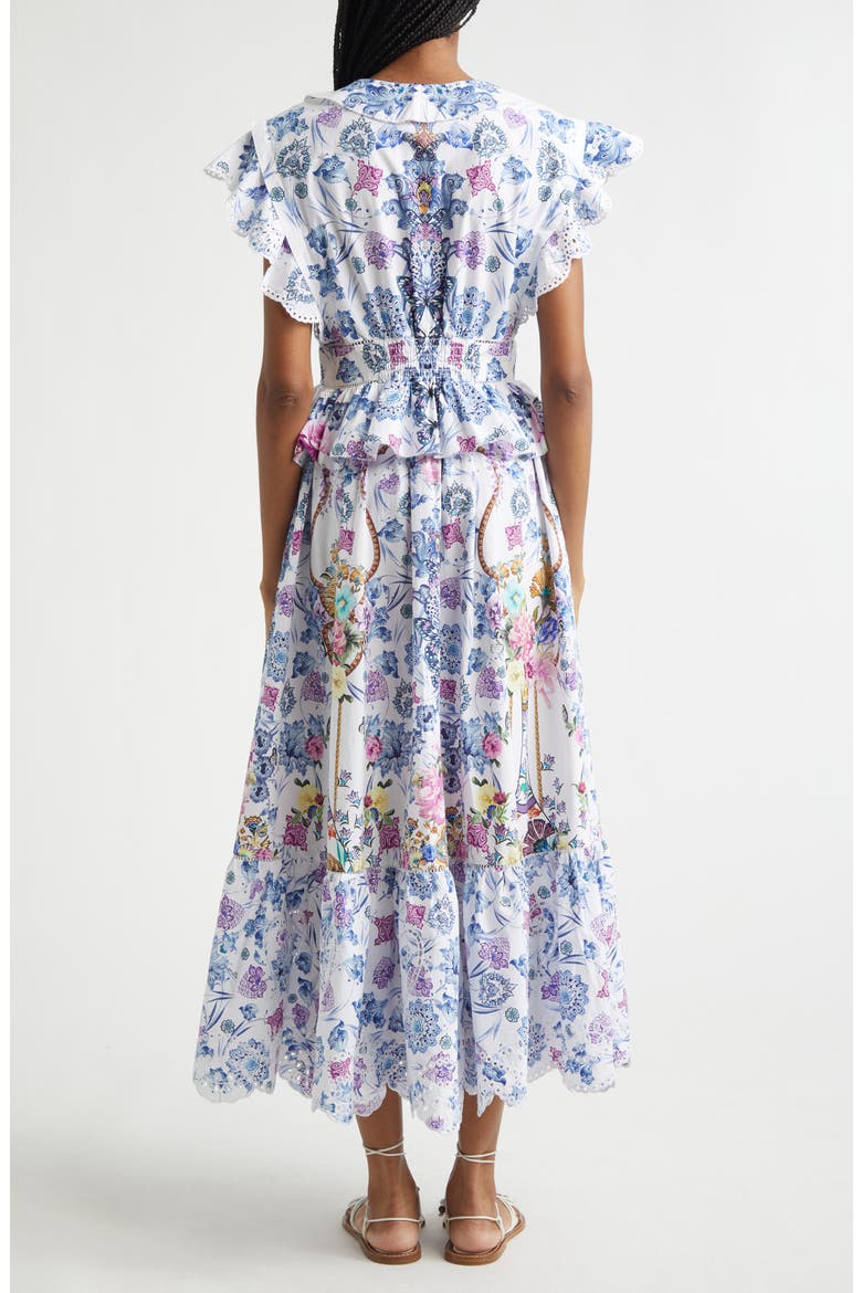 All About That Lace Organic Cotton Midi Dress, Alternate, color, ALL ABOUT THAT LACE