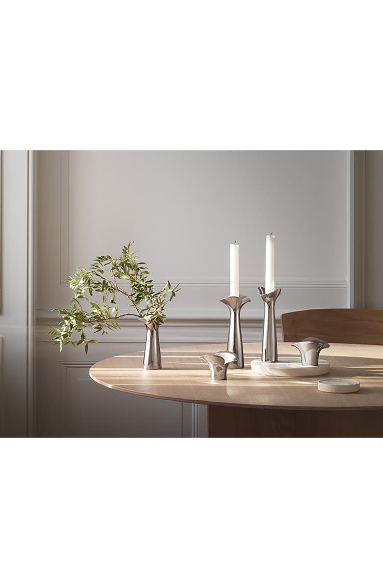 Georg Jensen Bloom Botanica Vase, Alternate, color, Silver