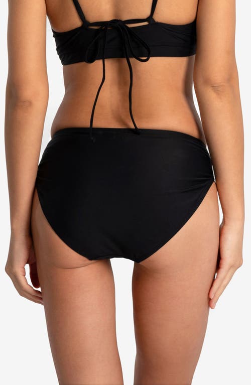 Lole Ocean Bikini Bottoms In Black Beauty