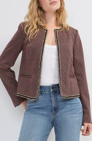 Liverpool Los Angeles Gold Trim Jacquard Jacket