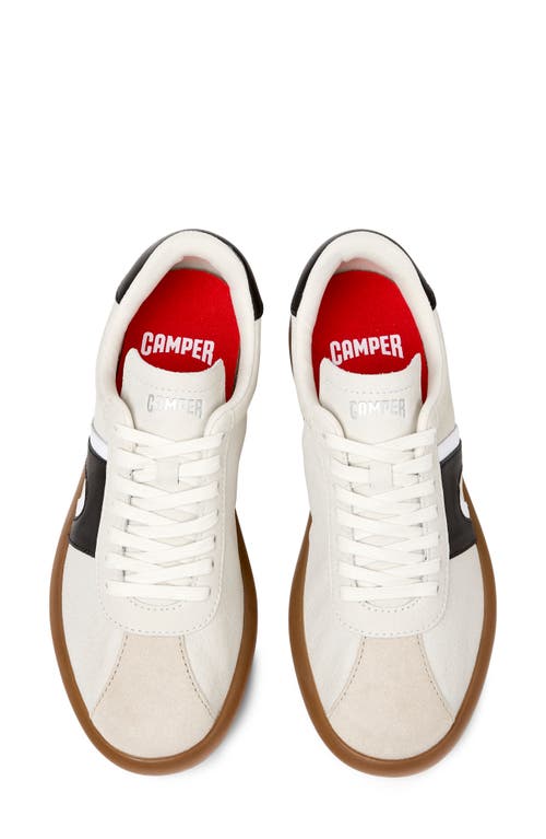 Camper Pelotas Soller Leather Sneakers In White