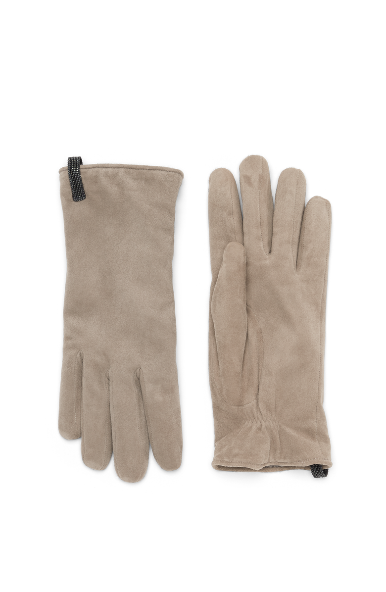 Brunello Cucinelli Suede gloves, Main, color, 
